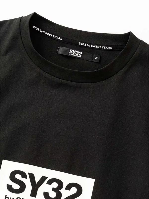 ĹµT����� MINI BOX LOGO L/S TEE BLACK SY32 by SWEET YEARS �����磻�����ƥ��ȥ��Х����������ȥ��䡼��