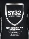 SY32 by SWEET YEARS��SHIELD EMBLEM L/S TEE��BLACK