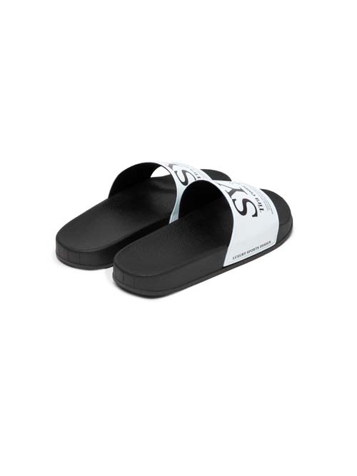 ����������� SERIF LOGO SHOWER SANDALS WHITE��BLACK SY32 by SWEET YEARS �����磻�����ƥ��ȥ��Х����������ȥ��䡼��
