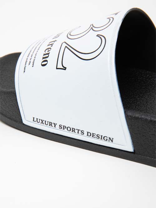 ����������� SERIF LOGO SHOWER SANDALS WHITE��BLACK SY32 by SWEET YEARS �����磻�����ƥ��ȥ��Х����������ȥ��䡼��
