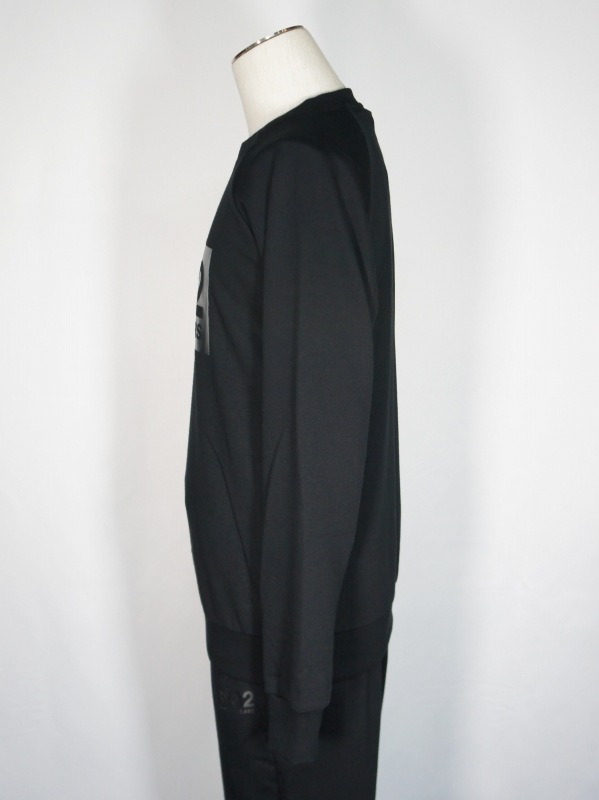 SY32 by SWEET YEARS��BOX LOGO P/O CREW��BLACK��BLACK
