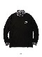SY32 by SWEET YEARS��HIGH NECK LONG SLEEVE TEE��BLACK