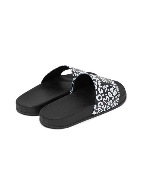 ����������� LEOPARD PATTERN SHOWER SANDALS BLACK��BLACK SY32 by SWEET YEARS �����磻�����ƥ��ȥ��Х����������ȥ��䡼��