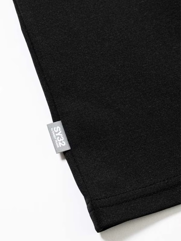 ĹµT����� BOX LOGO L/S TEE BLACK��BLACK SY32 by SWEET YEARS �����磻�����ƥ��ȥ��Х����������ȥ��䡼��