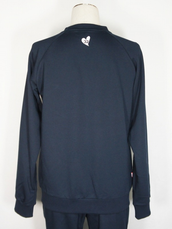 SY32 by SWEET YEARS��BOX LOGO P/O CREW��NAVY