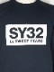 SY32 by SWEET YEARS��BOX LOGO P/O CREW��NAVY