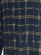 eofm��STAND COLLAR SH BRUSHED HERINGS ONE PLAID��NAVY�ڥ����ե��