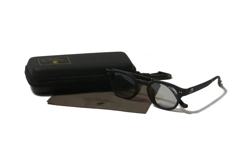 ���󥰥饹�ڥ������ա�ELEBROU GOLF DAILY FIT BLACK POLARIZED���и�������̻��͡� ELEBROU eyewear ����֥�