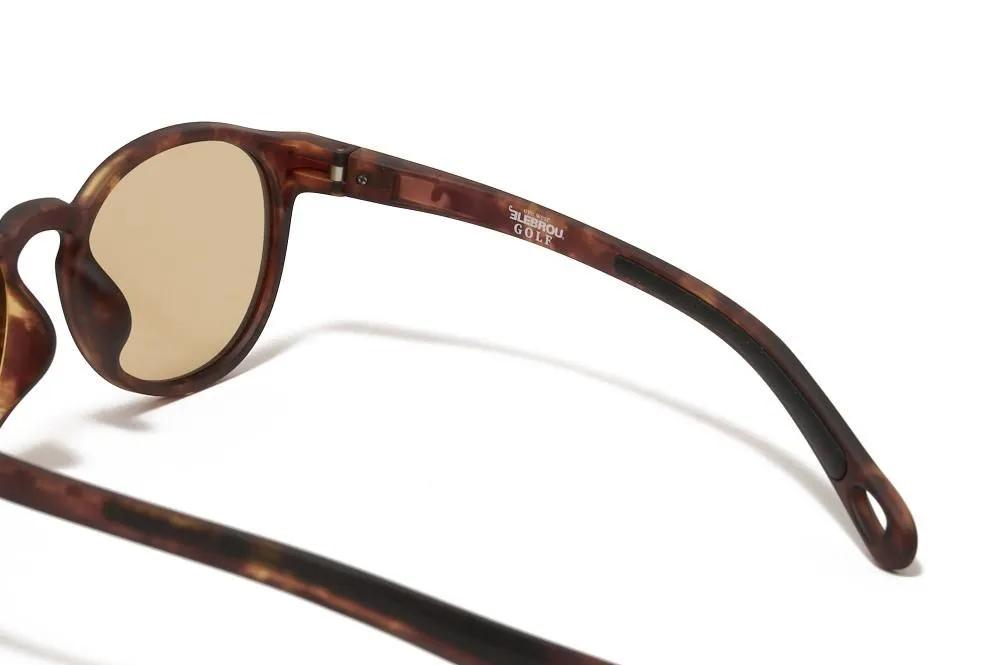 ���󥰥饹�ڥ������ա�ELEBROU GOLF TROON BROWNDEMI��BrownSHINE POLARIZED�ʥ֥饦��Ĵ���и�������̻��͡� ELEBROU eyewear ����֥�