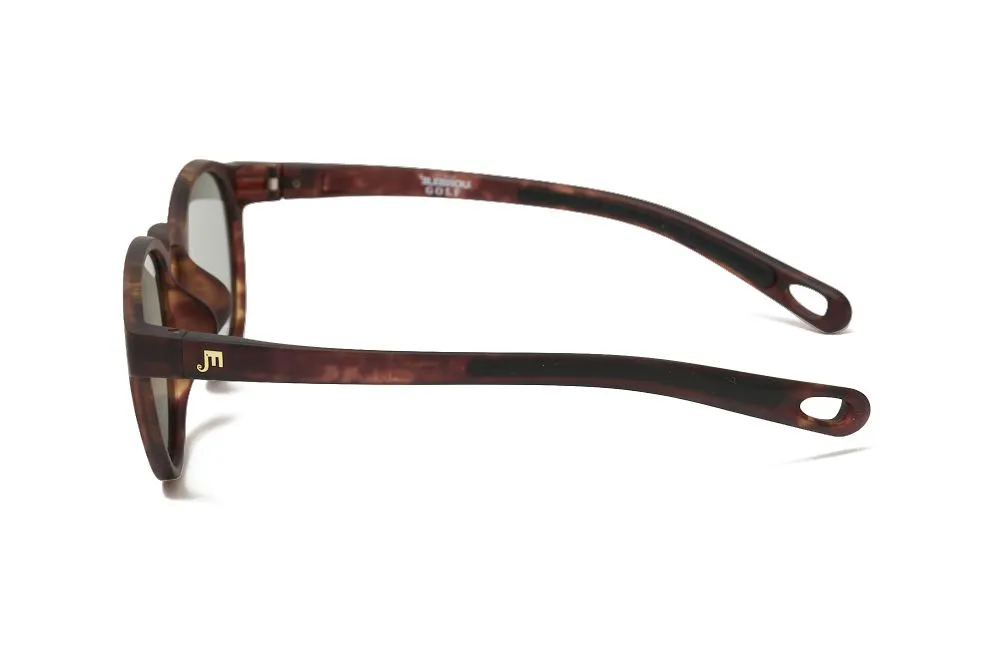 ���󥰥饹�ڥ������ա�ELEBROU GOLF TROON BROWNDEMI��BrownSHINE POLARIZED�ʥ֥饦��Ĵ���и�������̻��͡� ELEBROU eyewear ����֥�