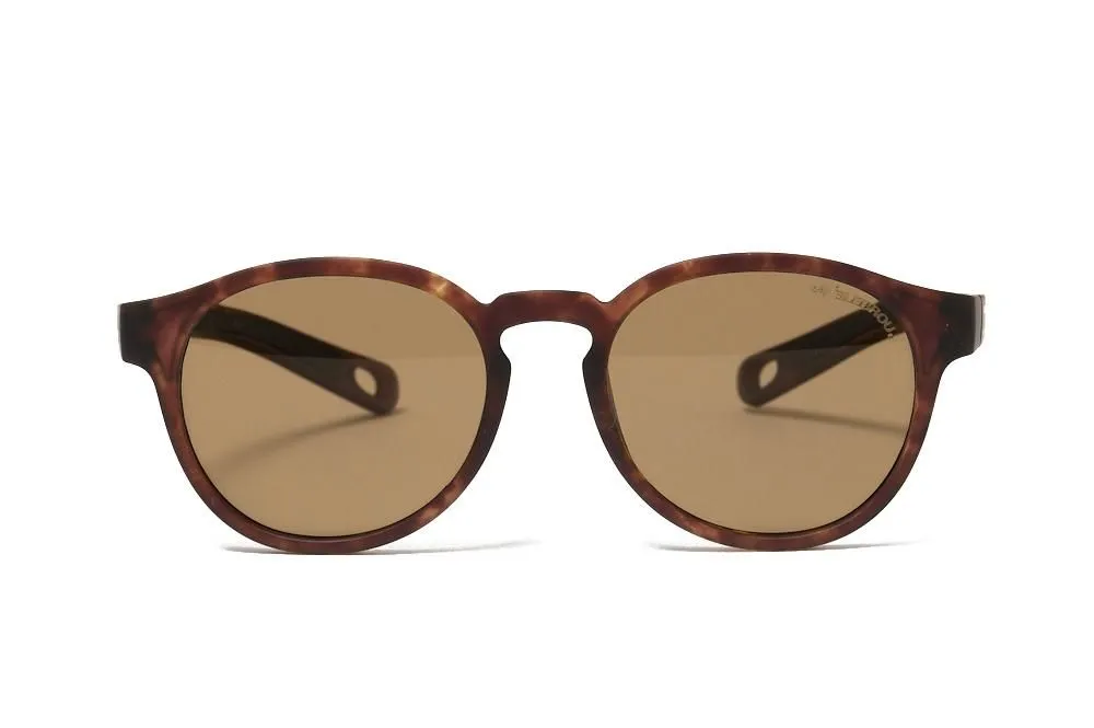 ���󥰥饹�ڥ������ա�ELEBROU GOLF TROON BROWNDEMI��BrownSHINE POLARIZED�ʥ֥饦��Ĵ���и�������̻��͡� ELEBROU eyewear ����֥�