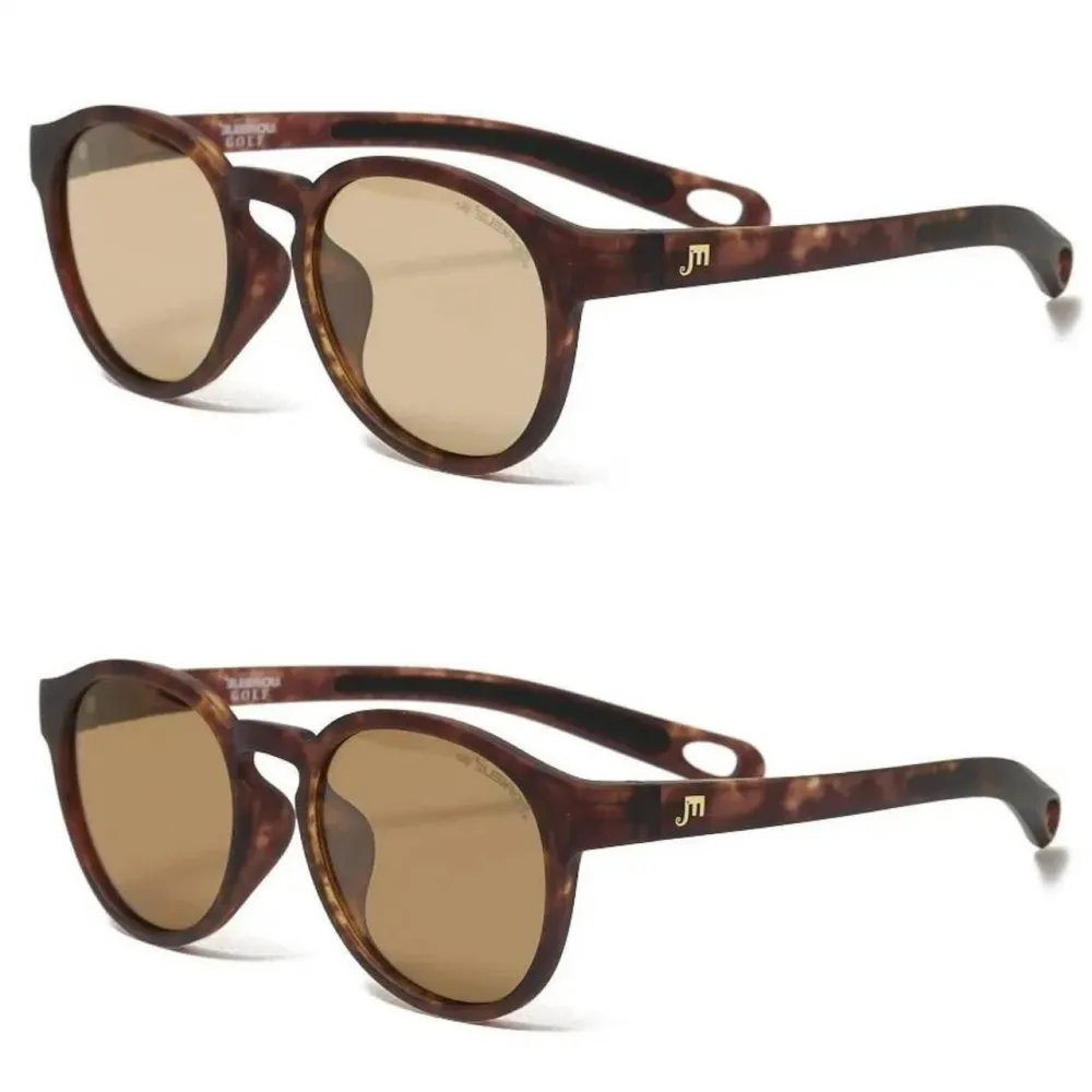 ���󥰥饹�ڥ������ա�ELEBROU GOLF TROON BROWNDEMI��BrownSHINE POLARIZED�ʥ֥饦��Ĵ���и�������̻��͡� ELEBROU eyewear ����֥�