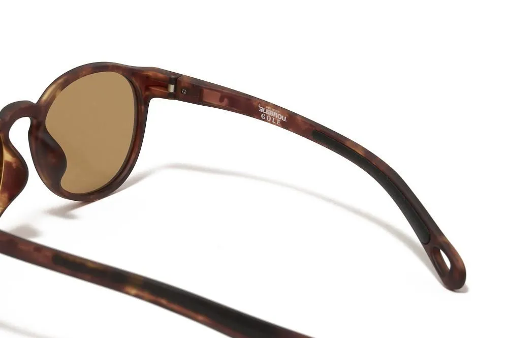 ���󥰥饹�ڥ������ա�ELEBROU GOLF TROON BROWNDEMI��BrownSHINE POLARIZED�ʥ֥饦��Ĵ���и�������̻��͡� ELEBROU eyewear ����֥�