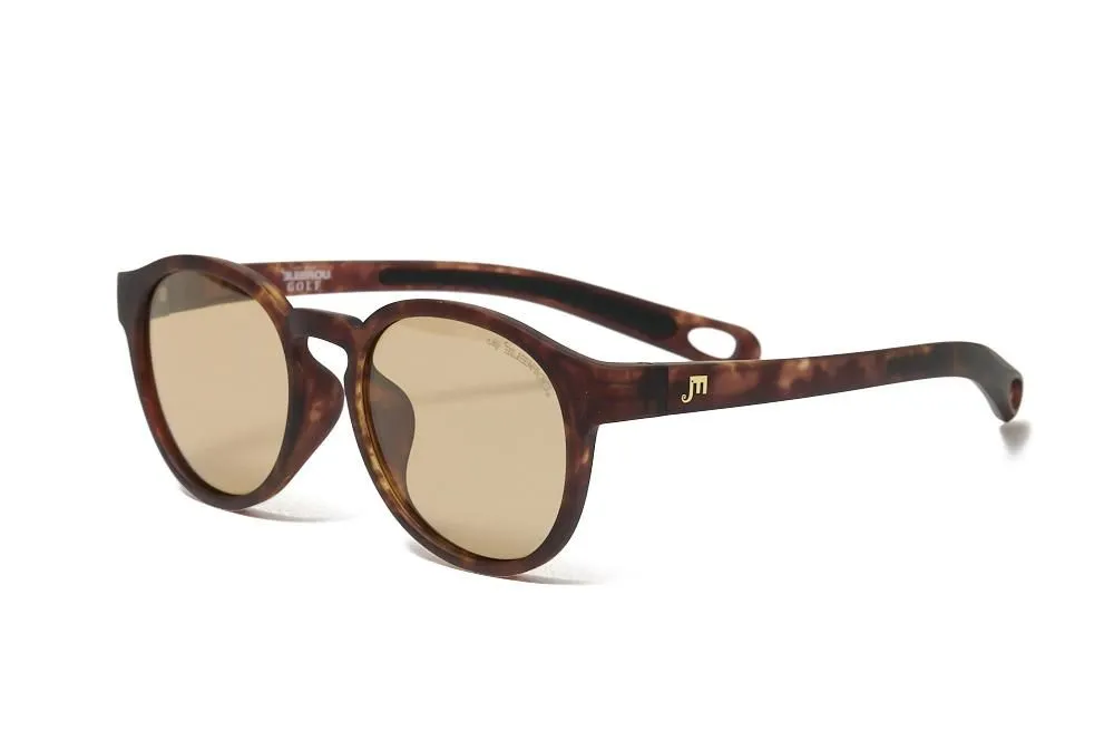 ���󥰥饹�ڥ������ա�ELEBROU GOLF TROON BROWNDEMI��BrownSHINE POLARIZED�ʥ֥饦��Ĵ���и�������̻��͡� ELEBROU eyewear ����֥�