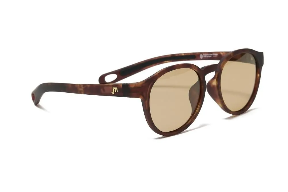 ���󥰥饹�ڥ������ա�ELEBROU GOLF TROON BROWNDEMI��BrownSHINE POLARIZED�ʥ֥饦��Ĵ���и�������̻��͡� ELEBROU eyewear ����֥�