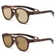 ���󥰥饹�ڥ������ա�ELEBROU GOLF TROON BROWNDEMI��BrownSHINE POLARIZED�ʥ֥饦��Ĵ���и�������̻��͡� ELEBROU eyewear ����֥�