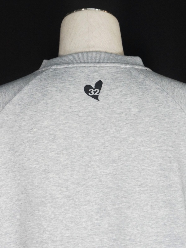 SY32 by SWEET YEARS��BOX LOGO P/O CREW��GRAY