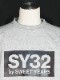 SY32 by SWEET YEARS��BOX LOGO P/O CREW��GRAY