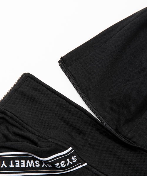 ���åץѡ����� ZIP UP ACCENSIAL SY LOGO JERSEY JK BLACK SY32 by SWEET YEARS GOLF