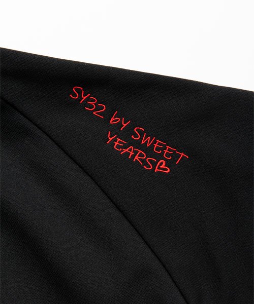 ���åץѡ����� ZIP UP ACCENSIAL SY LOGO JERSEY JK BLACK SY32 by SWEET YEARS GOLF