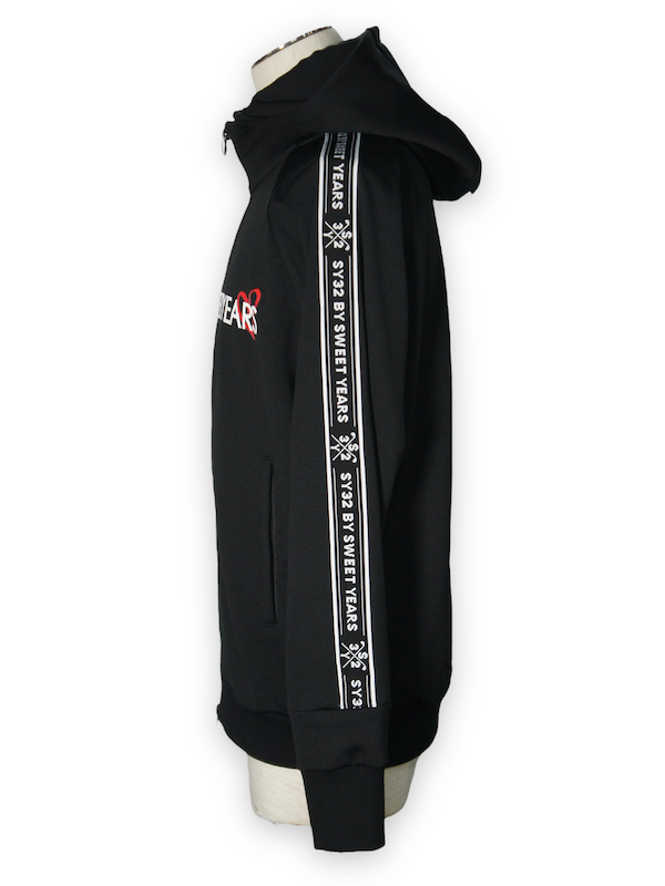 ���åץѡ����� ZIP UP ACCENSIAL SY LOGO JERSEY JK BLACK SY32 by SWEET YEARS GOLF