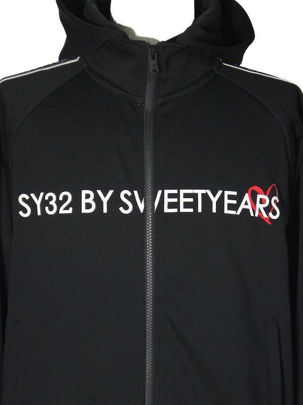 ���åץѡ����� ZIP UP ACCENSIAL SY LOGO JERSEY JK BLACK SY32 by SWEET YEARS GOLF