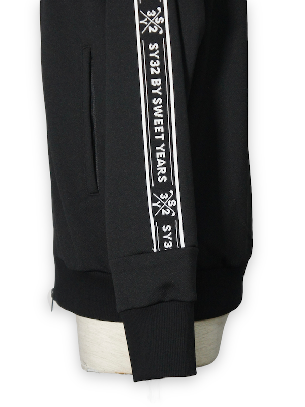 ���åץѡ����� ZIP UP ACCENSIAL SY LOGO JERSEY JK BLACK SY32 by SWEET YEARS GOLF