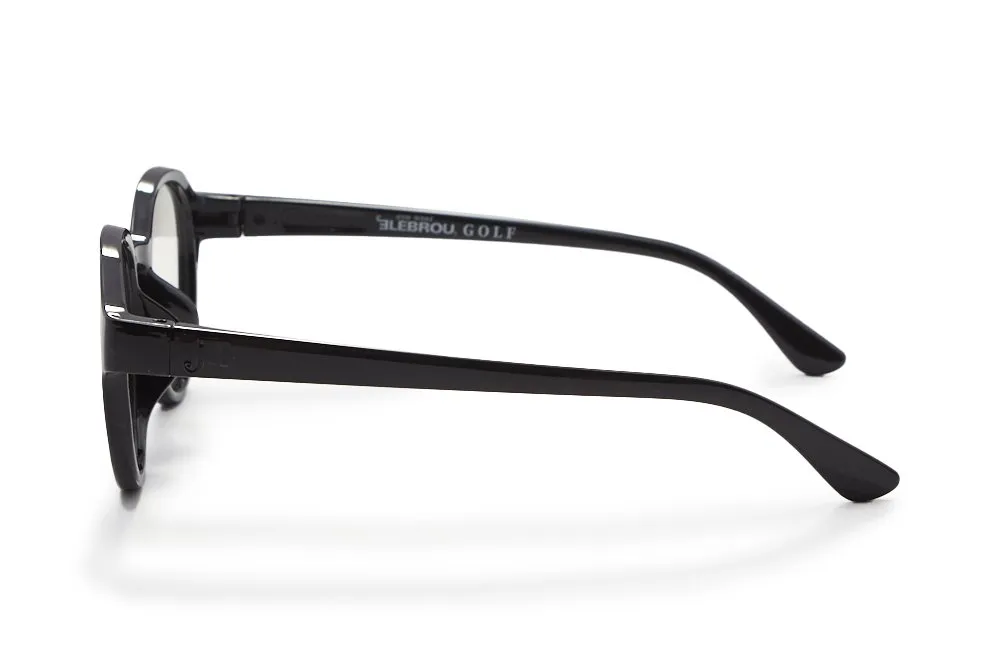 ���󥰥饹�ڥ������ա�ELEBROU GOLF BLACK NATURE SHINE��Ĵ��������̻��͡� ELEBROU eyewear ����֥�