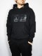 SY32 by SWEET YEARS��BOX LOGO P/O HOODIE��BLACK��BLACK