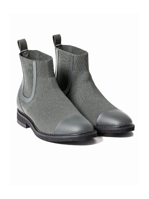 �����륷���֡��� ACTHREAD CHELSEA BOOTS KHAKI +F+ ����