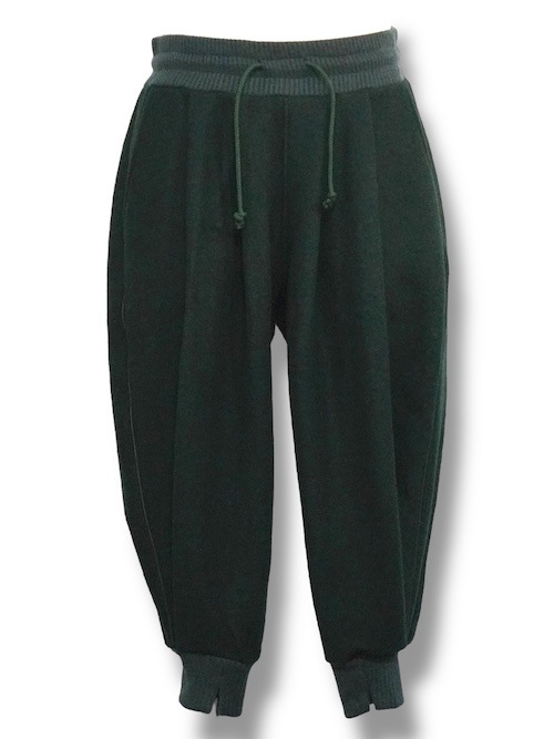 �ѥ�� wool ring sweat pants GREEN eofm �����ե�