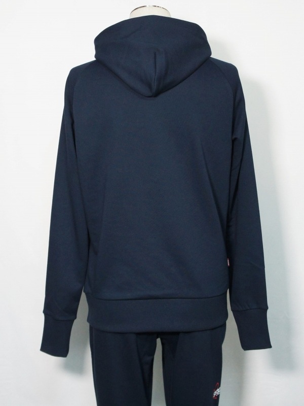 SY32 by SWEET YEARS��BOX LOGO P/O HOODIE��NAVY