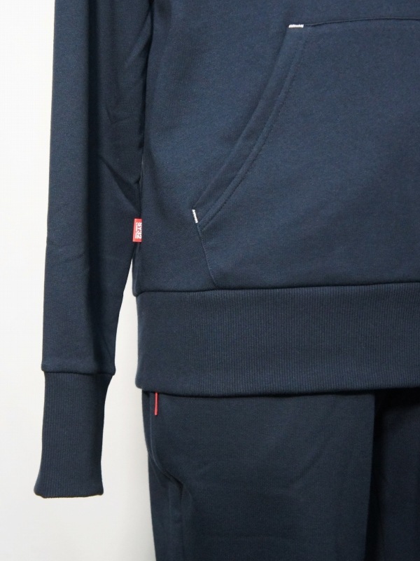 SY32 by SWEET YEARS��BOX LOGO P/O HOODIE��NAVY