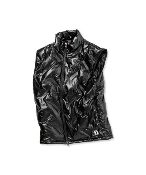 SY32 GOLF�֡�ABSOLUTE��BONDING LOGO QUILT VEST��BLACK