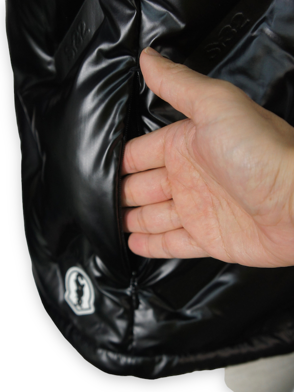 SY32 GOLF�֡�ABSOLUTE��BONDING LOGO QUILT VEST��BLACK