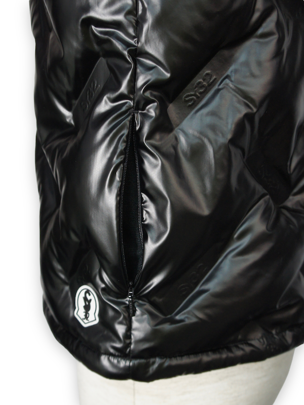 SY32 GOLF�֡�ABSOLUTE��BONDING LOGO QUILT VEST��BLACK