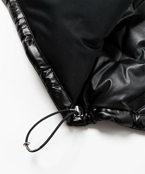 SY32 GOLF�֡�ABSOLUTE��BONDING LOGO QUILT VEST��BLACK