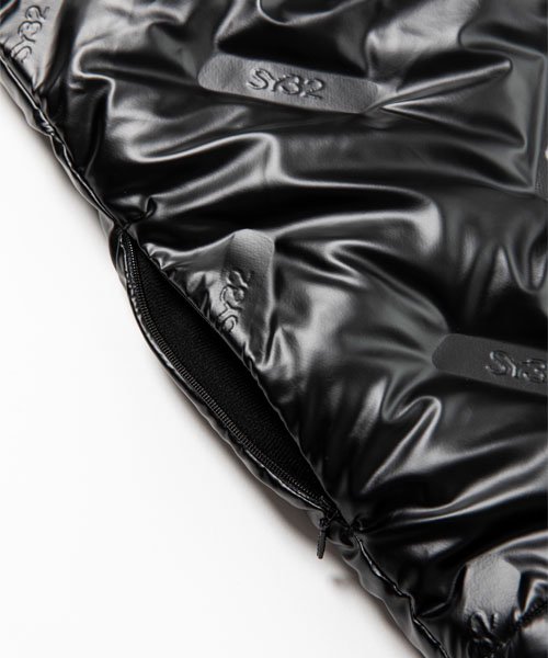 SY32 GOLF�֡�ABSOLUTE��BONDING LOGO QUILT VEST��BLACK