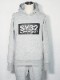 SY32 by SWEET YEARS��BOX LOGO P/O HOODIE��GRAY