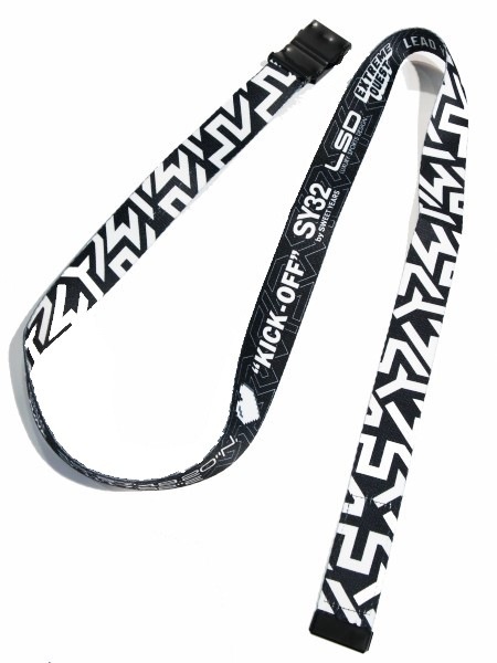 SY32 by SWEET YEARSDOUBLE-SIDE GRAPHIC BELT-11562GBLACK