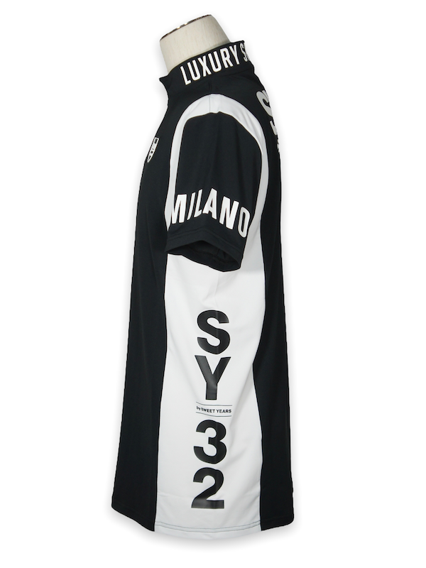 SY32 by SWEET YEARS��ACTIVE ZIP SIHRT��BLACK