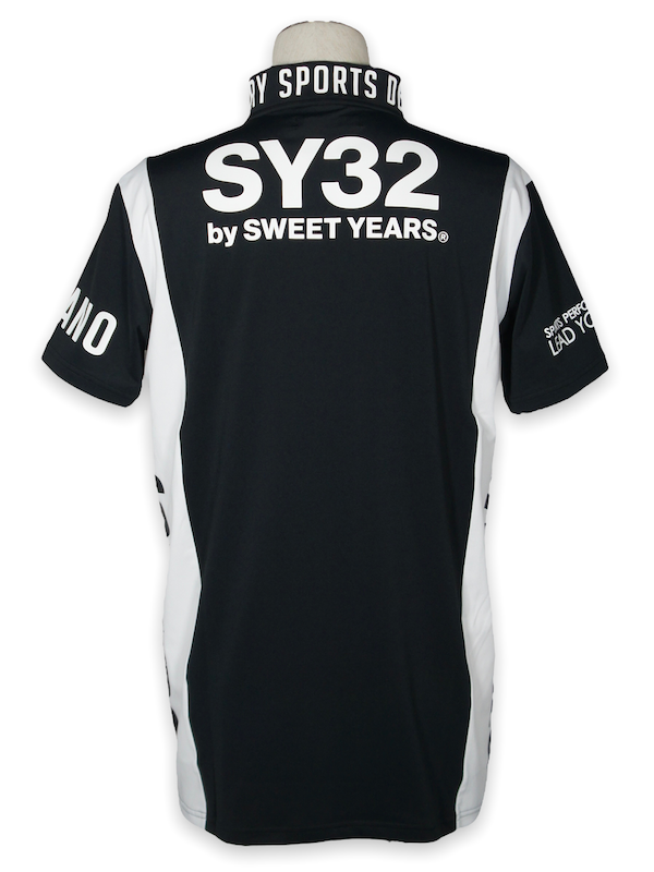 SY32 by SWEET YEARS��ACTIVE ZIP SIHRT��BLACK