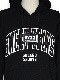 SY32 by SWEET YEARS��MIX LOGO P/O HOODIE��BLACK