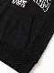 SY32 by SWEET YEARS��MIX LOGO P/O HOODIE��BLACK