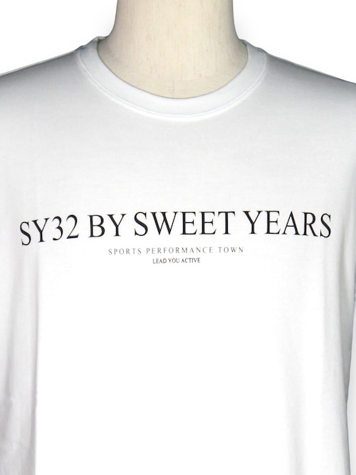 40%OFF T����� �ۥ磻�� SANS SERIF LOGO TEE 13424J WHITE SY32 by SWEET YEARS �����磻�����ƥ��ȥ��Х����������ȥ��䡼��