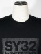 T����� BOX LOGO TEE BLACK��BLACK Y32 by SWEET YEARS