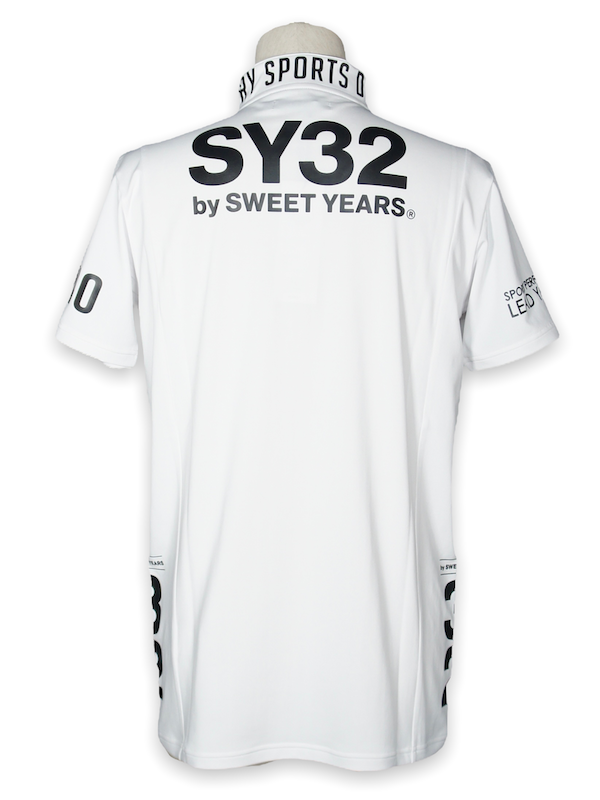 SY32 by SWEET YEARS��ACTIVE ZIP SIHRT��WHITE
