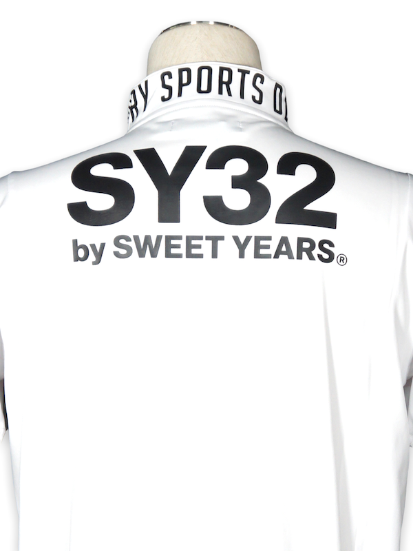 SY32 by SWEET YEARS��ACTIVE ZIP SIHRT��WHITE