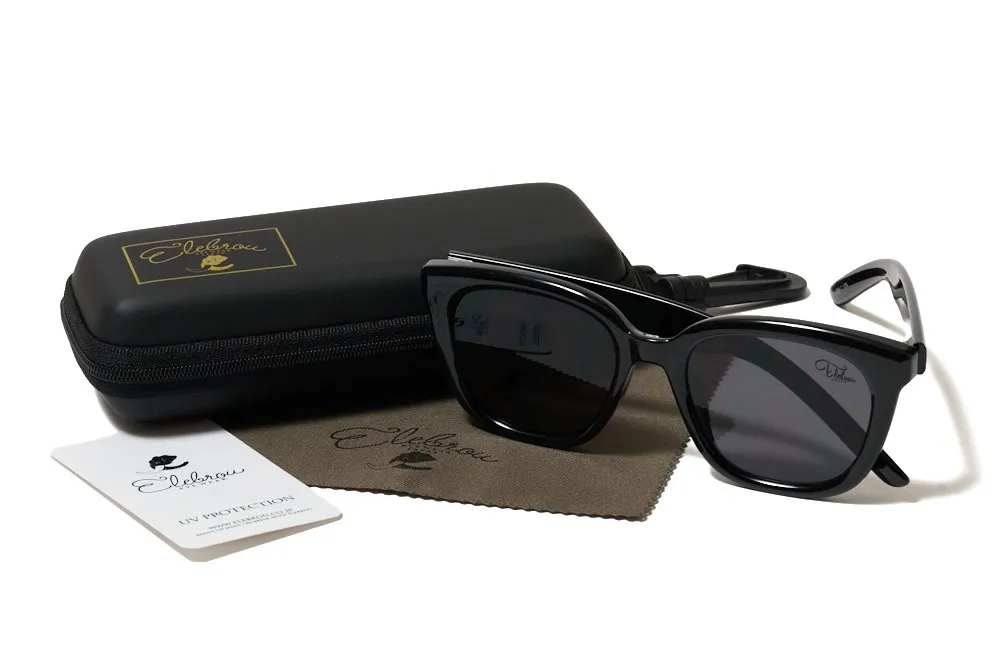 ���󥰥饹�ڥ������ա�Fargo Glossblack ELEBROU eyewear ����֥�