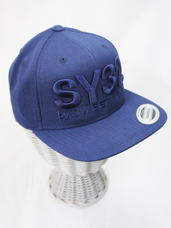 3D LOGO SNAPBACK CAP NAVY SY32 by SWEET YEARS �����磻�����ƥ��ȥ��Х����������ȥ��䡼�������ʥåץХå�����åס��ͥ��ӡ���